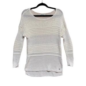 *SALE**** American Eagle cream open knit sweater size small
